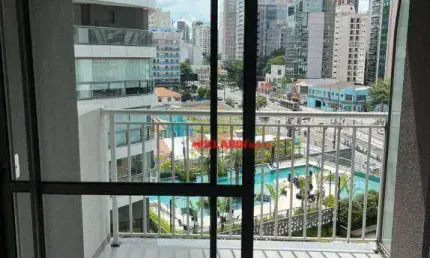 ** Studio com Excelente Localização na Vila Nova Conceição com 27m² de Área Privativa