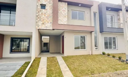 Casa em condomínio fechado com 3 quartos à venda na Rua Ângelo Tozim, 230, Campo de Santana, Curitiba