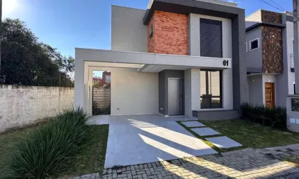Casa em condomínio fechado com 3 quartos à venda na Rua Ângelo Tozim, 230, Campo de Santana, Curitiba