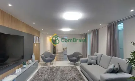 Ótimo sobrado reformado com área gourmet na vila suissa - mogi das cruzes-sp