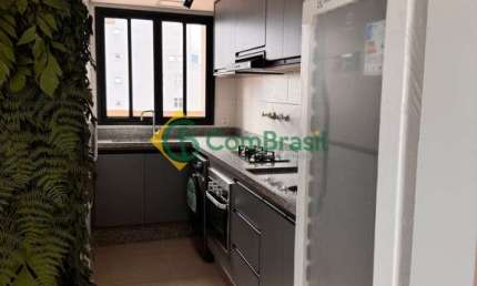 Apartamento mobiliado com 1 dormitório, Centro, Mogi das Cruzes