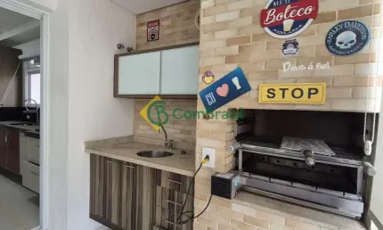 Apartamento mobiliado Locação com 4 dorm, 2 suítes, planejados, lazer completo. Vila Oliveira - Mogi das Cruzes/SP