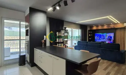 Apartamento mobiliado locação com 4 dorm, 2 suítes, planejados, lazer completo. vila oliveira - mogi das cruzes/sp