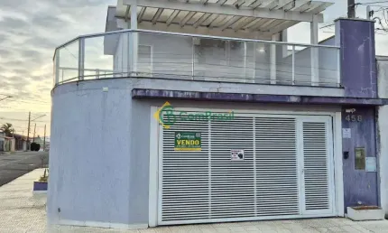 Venda casa sobrado 3 dorm com suíte, espaço gourmet na vila oliveira. mogi das cruzes-sp. estuda permuta