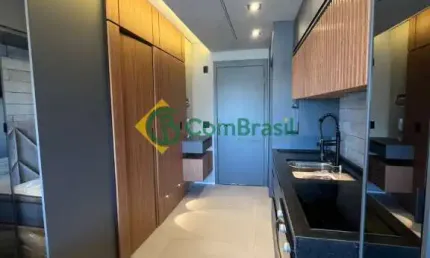 Apartamento com 1 quarto para alugar na rua paracuê, 191, sumaré, são paulo, 28 m2 por r$ 3.500