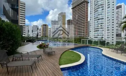 Apartamento para Venda em Salvador, Pituba, 1 dormitório, 1 suíte, 1 banheiro, 2 vagas