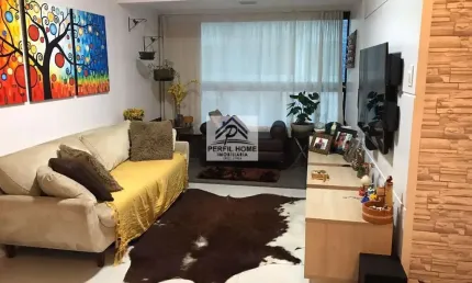 Apartamento mobiliado para venda, pituba, 3 dormitórios, 1 suíte, 3 banheiros, 2 vagas