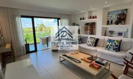Apartamento Mobiliado para Venda em Mata de São João, Praia do Forte, 2 dormitórios, 1 suíte, 2 banheiros, 2 vagas