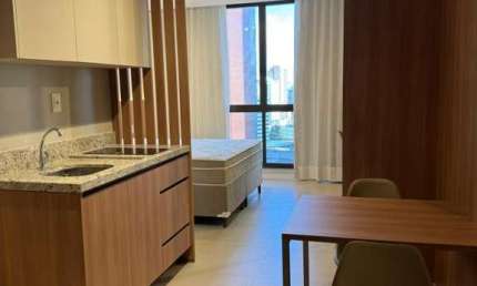 Apartamento Mobiliado para Locação em Salvador, Caminho das Arvores, 1 dormitório, 1 banheiro, 1 vaga