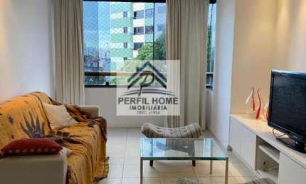 Apartamento Mobiliado para Venda em Salvador, Candeal, 2 dormitórios, 1 suíte, 3 banheiros, 2 vagas
