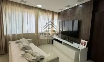 Apartamento Mobiliado para Locação em Salvador, Itaigara, 3 dormitórios, 1 suíte, 2 banheiros, 1 vaga