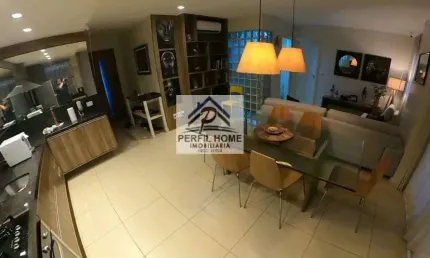 Apartamento mobiliado para venda, caminho das arvores, 2 dormitórios, 2 banheiros, 1 vaga