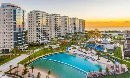 Apartamento com 5 suítes a venda no brava home resort na praia brava