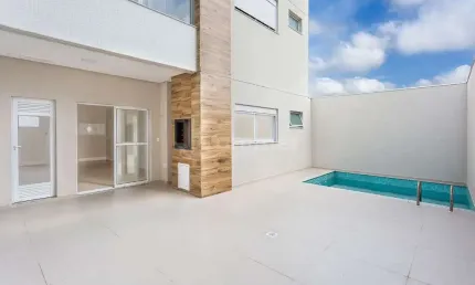 Apartamento com piscina privativa a venda em Navegantes, 2 suítes e 2 vagas