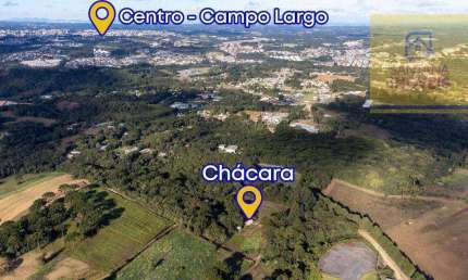Chácara com 1 dormitório à venda, 18150 m² por R$ 650.000,00 - São Caetano - Balsa Nova/PR
