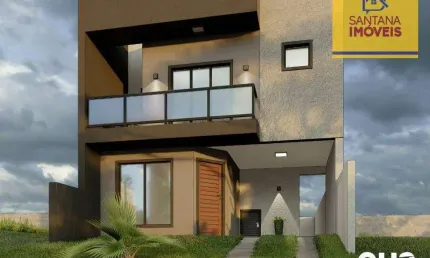 Sobrado com 3 dormitórios à venda, 103 m² por R$ 497.000 - São Marcos - Campo Largo/PR