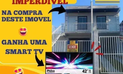 Casa com 2 dormitórios à venda, 77 m² por r$ 298.000,00 - jardim rivabem - campo largo/pr