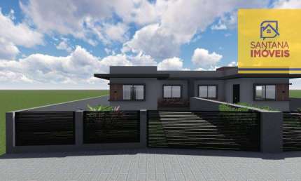 Casa com 3 dormitórios à venda, 56 m² por R$ 329.900,00 - Jardim Nossa Senhora do Perpétuo Socorro - Campo Largo/PR
