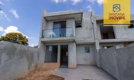 Sobrado com 3 dormitórios à venda, 89 m² por R$ 490.000,00 - Conjunto Águas Claras - Campo Largo/PR