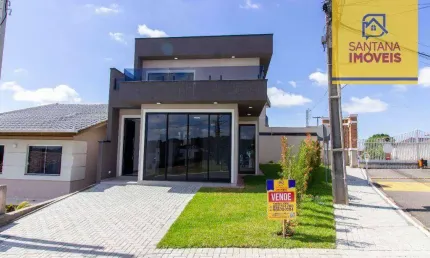 Sobrado com 3 dormitórios à venda, 111 m² por R$ 890.000,00 - São Marcos - Campo Largo/PR