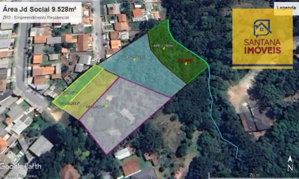 Terreno à venda, 1022 m² por R$ 2.300.000 - Jardim Social - Campo Largo/PR