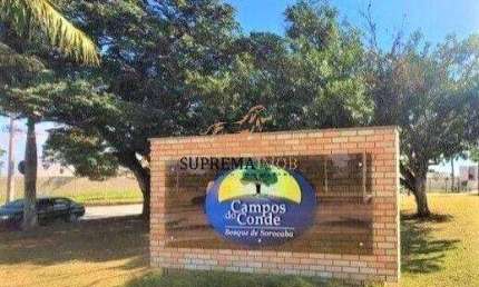 Terreno à venda, 250 m² por R$ 270.000,00 - Condomínio Campos do Conde ll - Sorocaba/SP