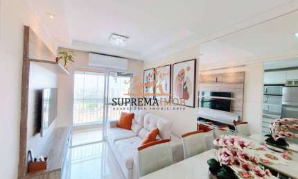Apartamento mobiliado com 53 m² á venda Condomínio Vista Garden,Sorocaba