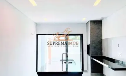 Casa térrea ,fachada moderna com spa e 3 suítes ,condomínio campos do conde
