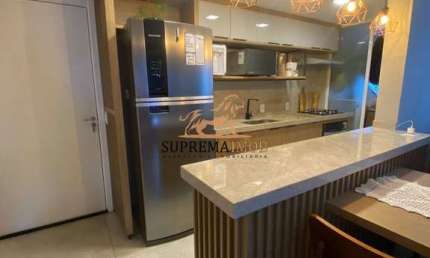 Apartamento térreo com 2 dormitórios ,sendo 1 suíte - Residencial Platinum