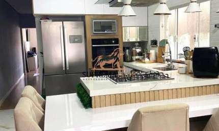 Casa para venda de porteira fechada - Jardim São Guilherme 