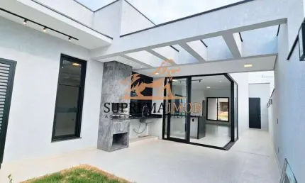 Casa térrea com 3 quartos por r$850.000,00 , condomínio reserva ipanema ii