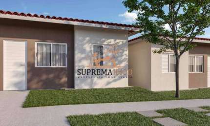 Casas de 2 dormitórios com quintal , Condomínio lar Dallas