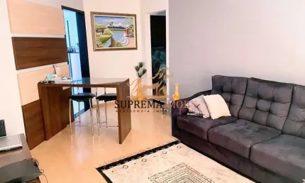 Apartamento mobiliado para alugar com 90 m² -Parque Campolim