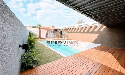 Casa alto padrão  com 3 suítes á venda , condomínio fazenda jequitibá