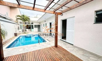 Casa com 3 suítes, piscina à venda - Condomínio Villagio Milano