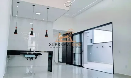 Casa térrea com 3 quartos á venda , condomínio residencial jardim