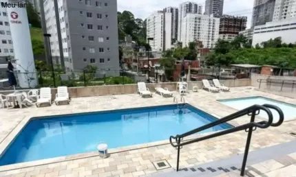 Apartamento com 2 quartos à venda na rua chibata, 128, paraíso do morumbi, são paulo, 58 m2 por r$ 350.000
