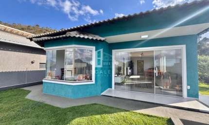 Casa em condomínio fechado com 3 quartos à venda no Albuquerque, Teresópolis , 100 m2 por R$ 695.000