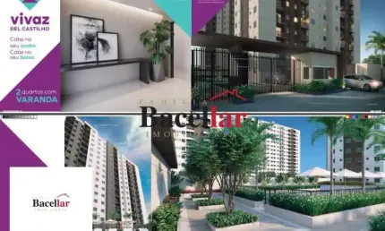 Apartamento com 2 quartos à venda na avenida dom hélder câmara, del castilho, rio de janeiro, 42 m2 por r$ 299.000