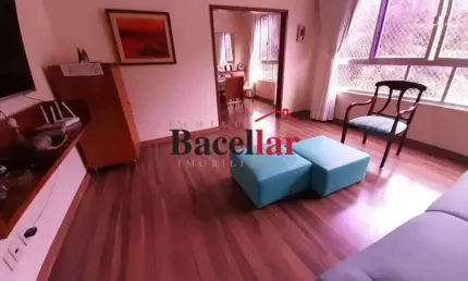 Apartamento com 3 quartos à venda na rua marechal trompowsky, tijuca, rio de janeiro, 100 m2 por r$ 550.000