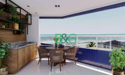 Apartamento à venda, 76 m² por R$ 655.000,00 - Caiçara - Praia Grande/SP