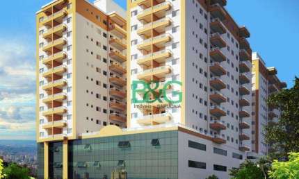 Apartamento à venda, 57 m² por R$ 404.100,00 - Boqueirão - Praia Grande/SP