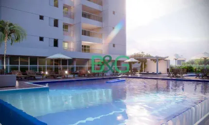 Próximo ao mar, nas Astúrias, Guarujá, 1 Torre com apartamento de 3 dorms.