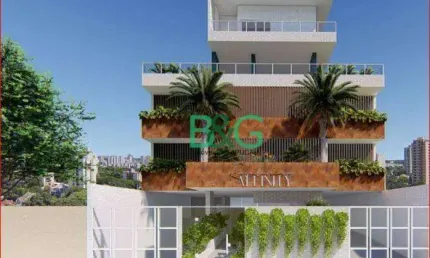 Apartamento à venda, 39 m² por r$ 344.000,00 - vila caiçara - praia grande/sp