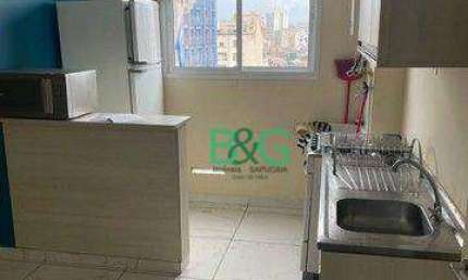 Apartamento com 1 dormitório à venda, 30 m² por R$ 216.320,00 - Brás - São Paulo/SP
