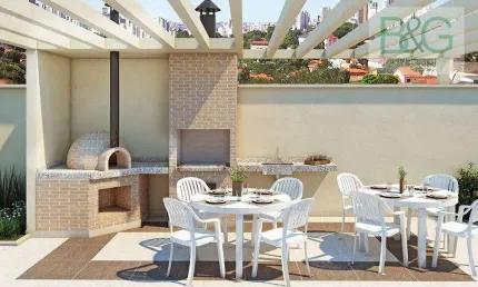 Apartamento com 2 dormitórios à venda, 50 m² por r$ 578.952,00 - tatuapé - são paulo/sp
