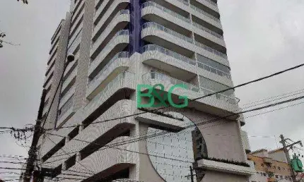 Apartamento com 2 dormitórios à venda, 80 m² por r$ 749.800,00 - vila guilhermina - praia grande/sp