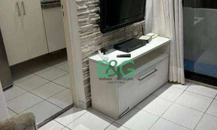 Apartamento com 1 dormitório para alugar, 40 m² por R$ 3.480,00/mês - Vila Bertioga - São Paulo/SP