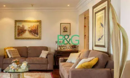 Apartamento com 4 dormitórios à venda, 200 m² por R$ 2.850.000,00 - Moema Pássaros - São Paulo/SP