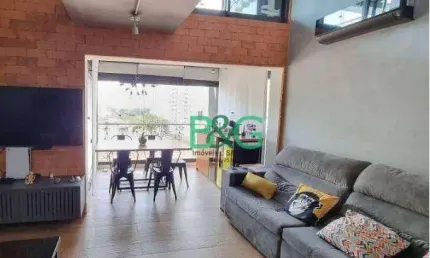 Apartamento duplex com 1 dormitório à venda, 68 m² por r$ 985.000,00 - vila romana - são paulo/sp